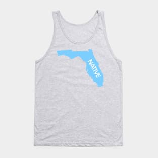 Florida Native FL Blue Tank Top